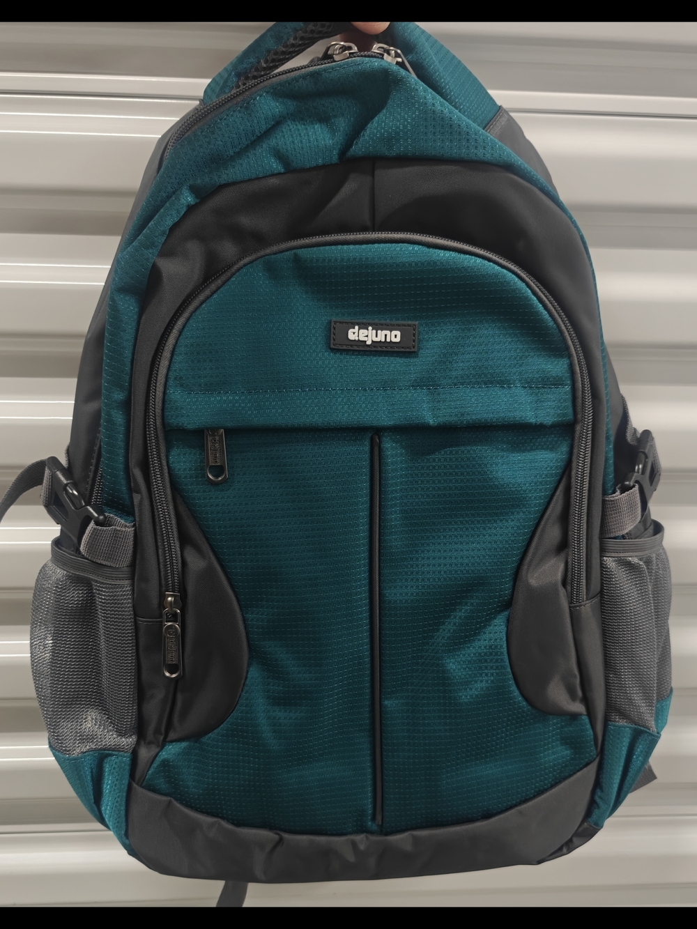 Dejuno Pioneer DJB-601 Backpack 15.6" Teal Checkpoint-Friendly Laptop